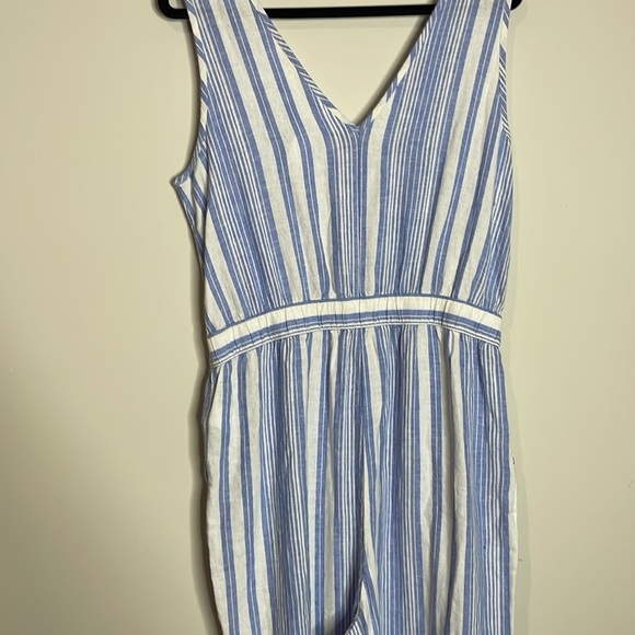 GAP | Women’s Linen Blend V-Neck Sleeveless Jumpsuit Size Medium NWT - Picture 6 of 7